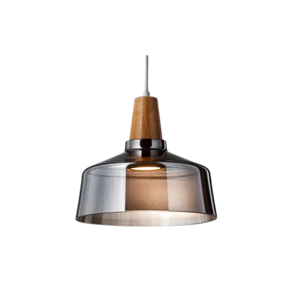 Moderne Loft Industriële Noordse Glazen Hanglamp