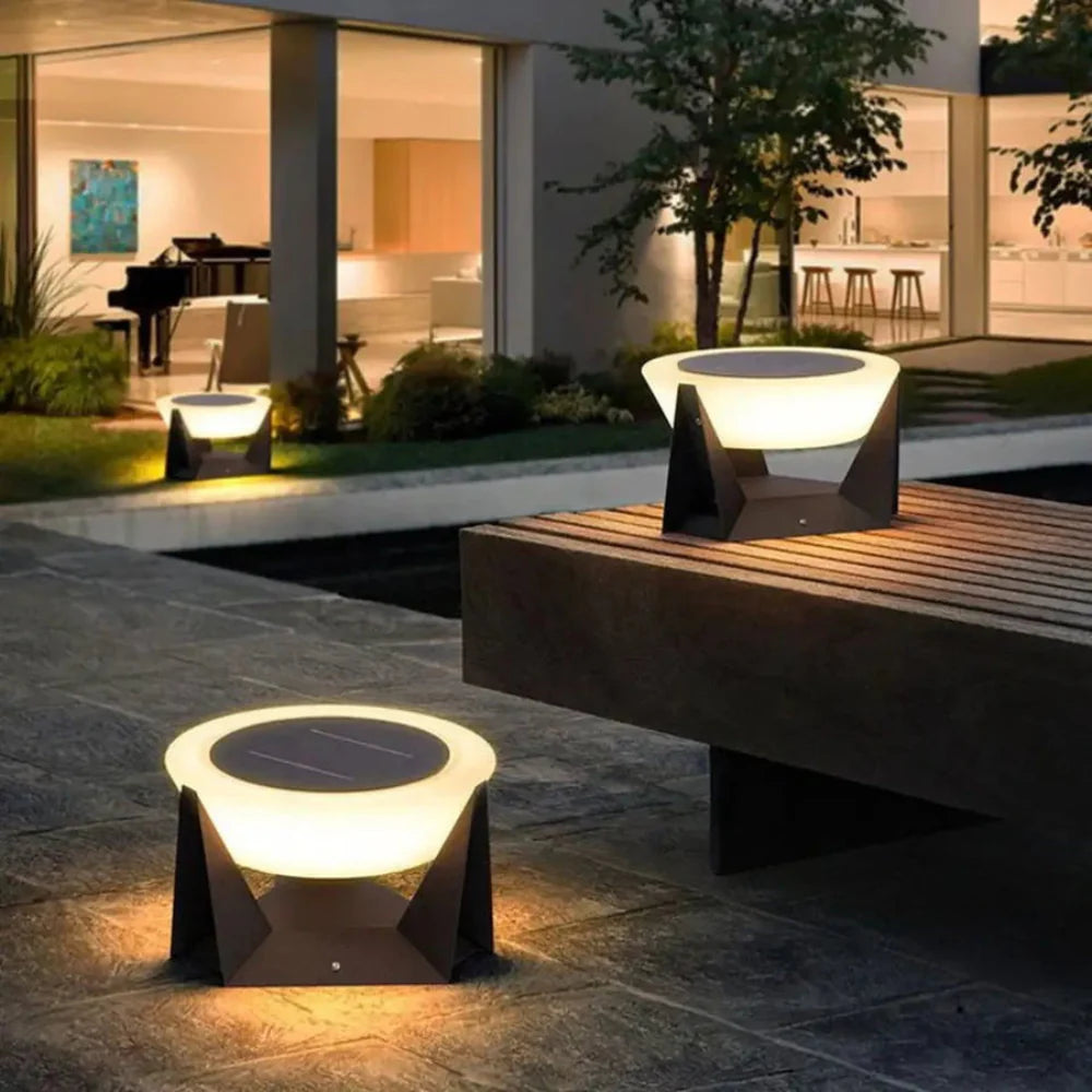 The Illuminated Landing Solar IP65 Waterproof Outdoor Lamp