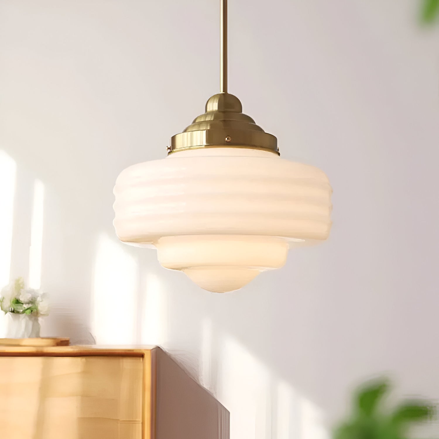 Lampe à Pendentif Minimaliste Élégance Artisanale