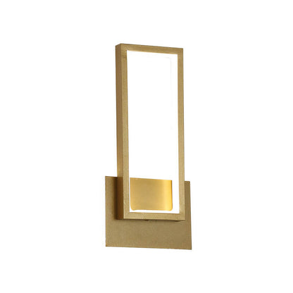 Lámpara LED de Oro Lujosa Diseño Minimalista