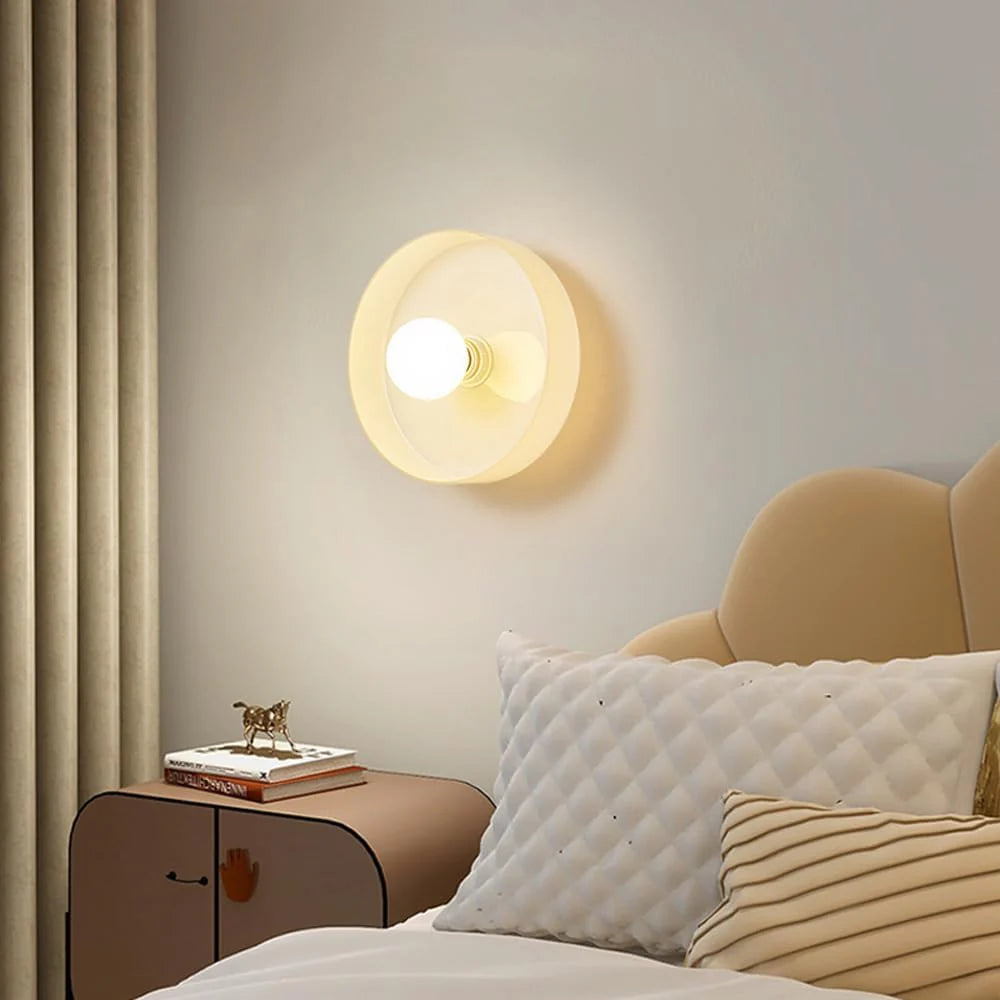 The Olive Disc Wall and Ceiling Lamp