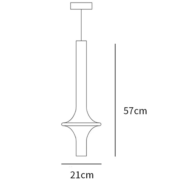 Nordic Glass Penta Wonder Pendelleuchte