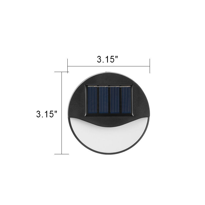 Luces exteriores solares LED impermeables para patio IP65