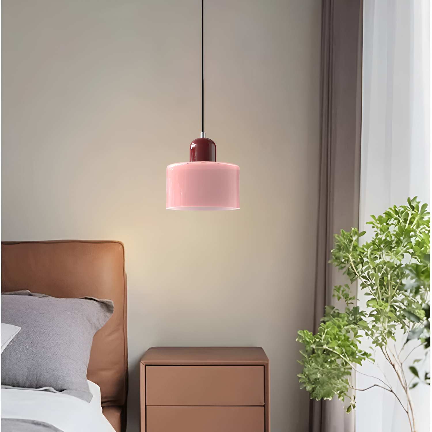 Nordic Glass Shade Pendant Light