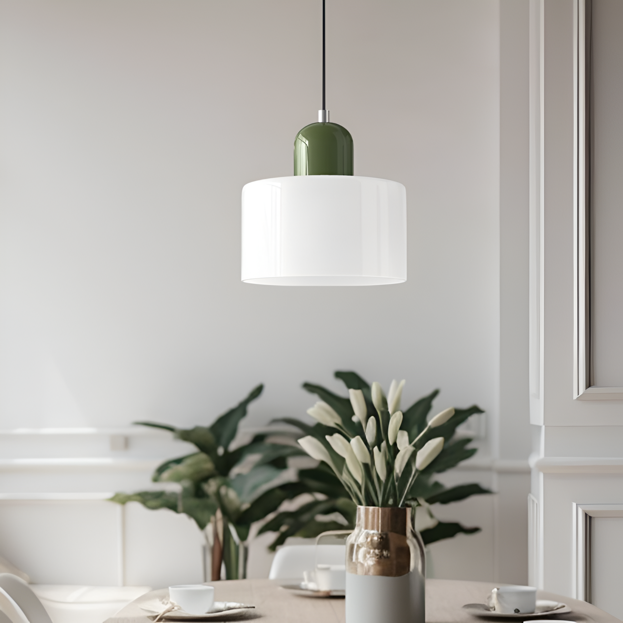 Nordic Glass Shade Pendant Light