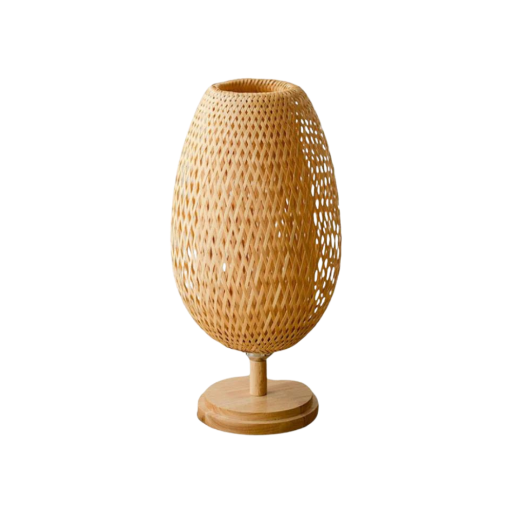 Handcrafted Sustainable Bamboo Table Lamp