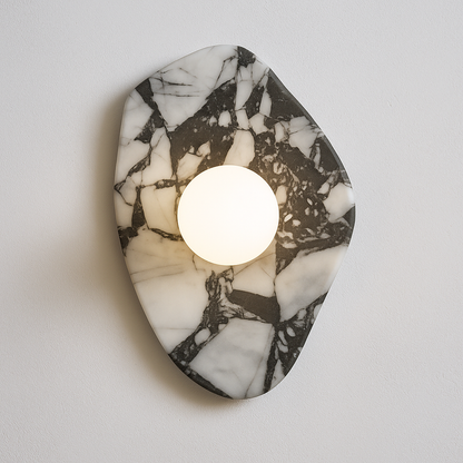 Eterna Stone Nordic Modern Marble Wall Light