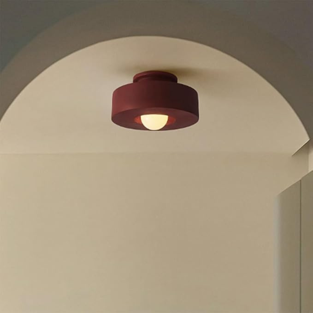 Lampada da soffitto a cerchio LED in stile nordico