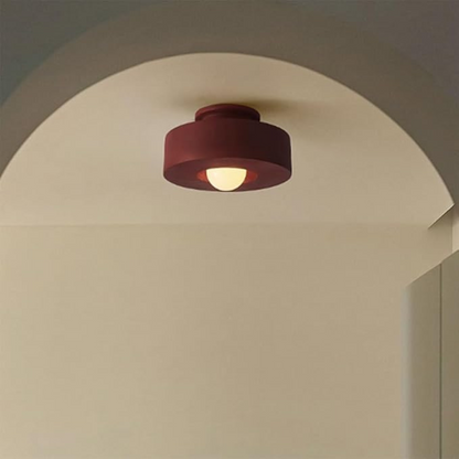 Lampe de plafond circulaire LED de style nordique