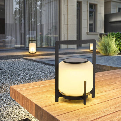 Sustainable Solar-Powered  IP65 Waterproof Outdoor Table Lamp