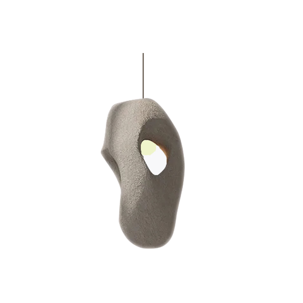 The Radiance of Silence - Stone Pendant Lamp