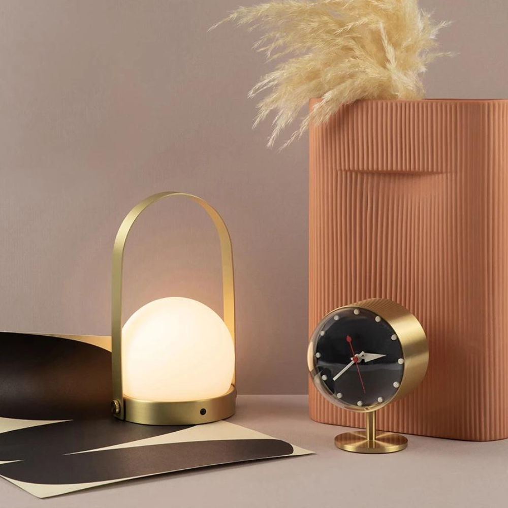 Carrie’s Lantern Wireless Modern Table Lamp