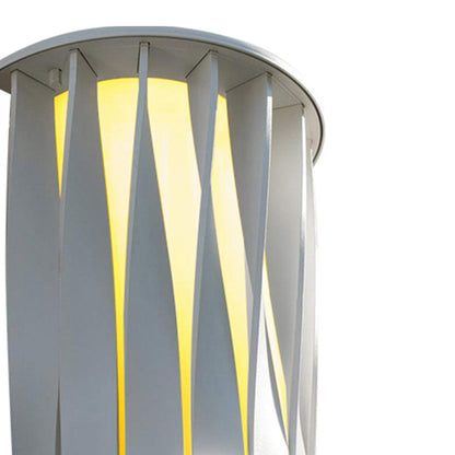 Semi-cylindrical Acrylic Outdoor Wall Lamp