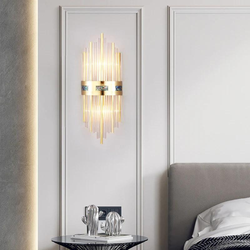 The Sparkling Crystal Wall Lamp