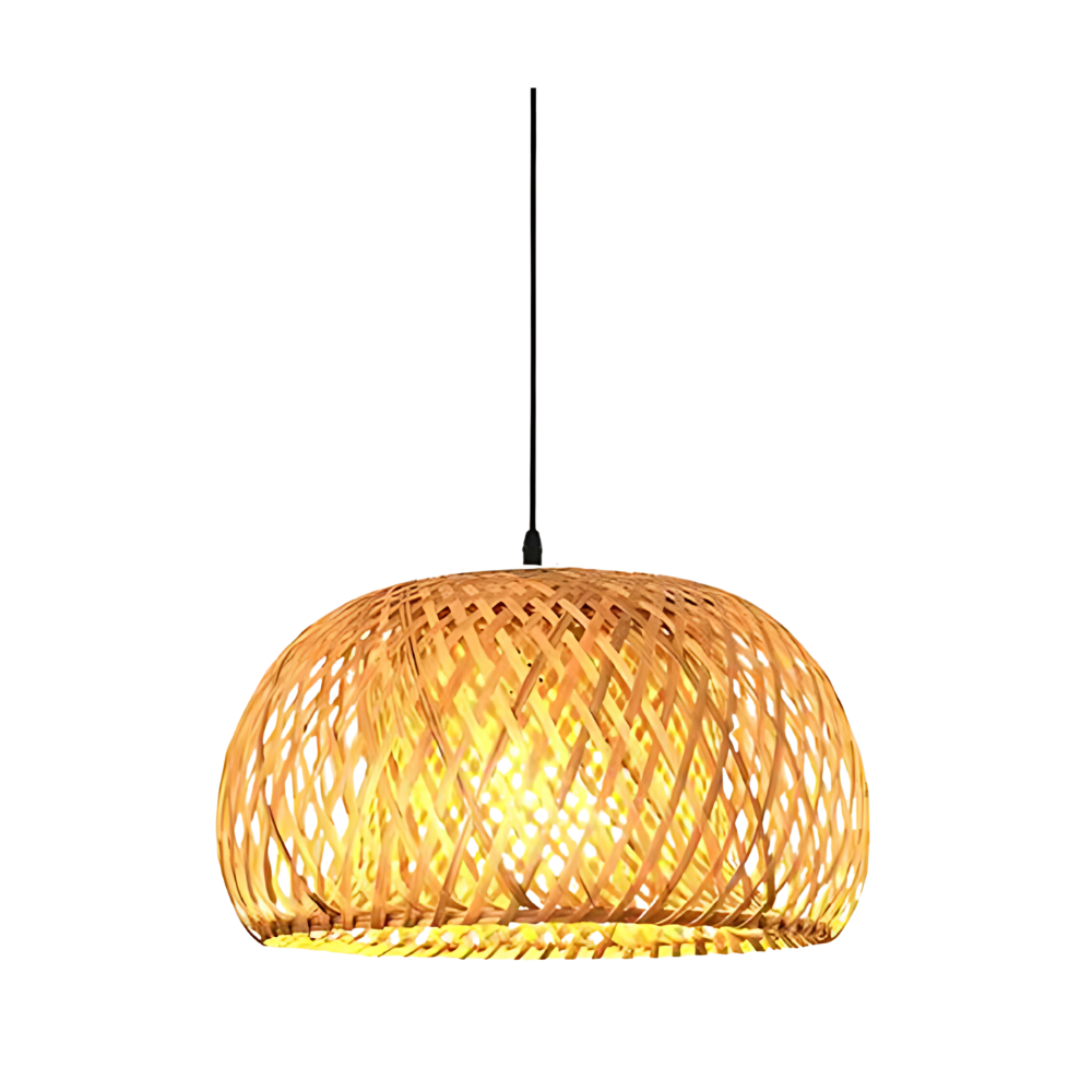 Rustic Handmade Bamboo Ceiling Lantern