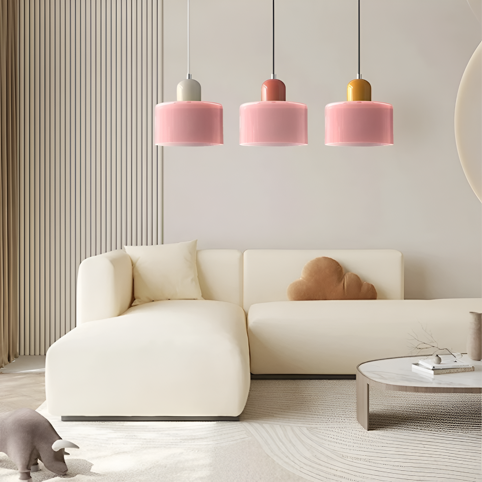 Nordic Glass Shade Pendant Light