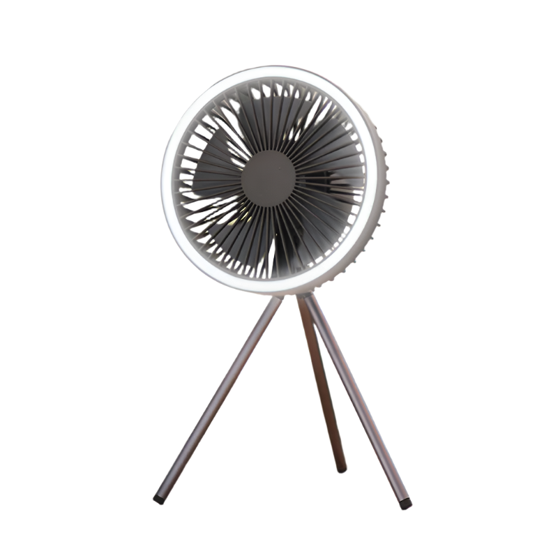 Ventilatore Luce da Campeggio Multi-Funzione Portatile e da Tavolo