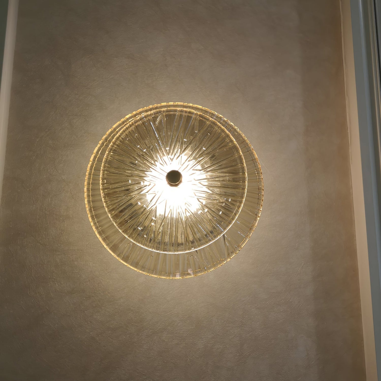 Round Crystal Wall Lamp