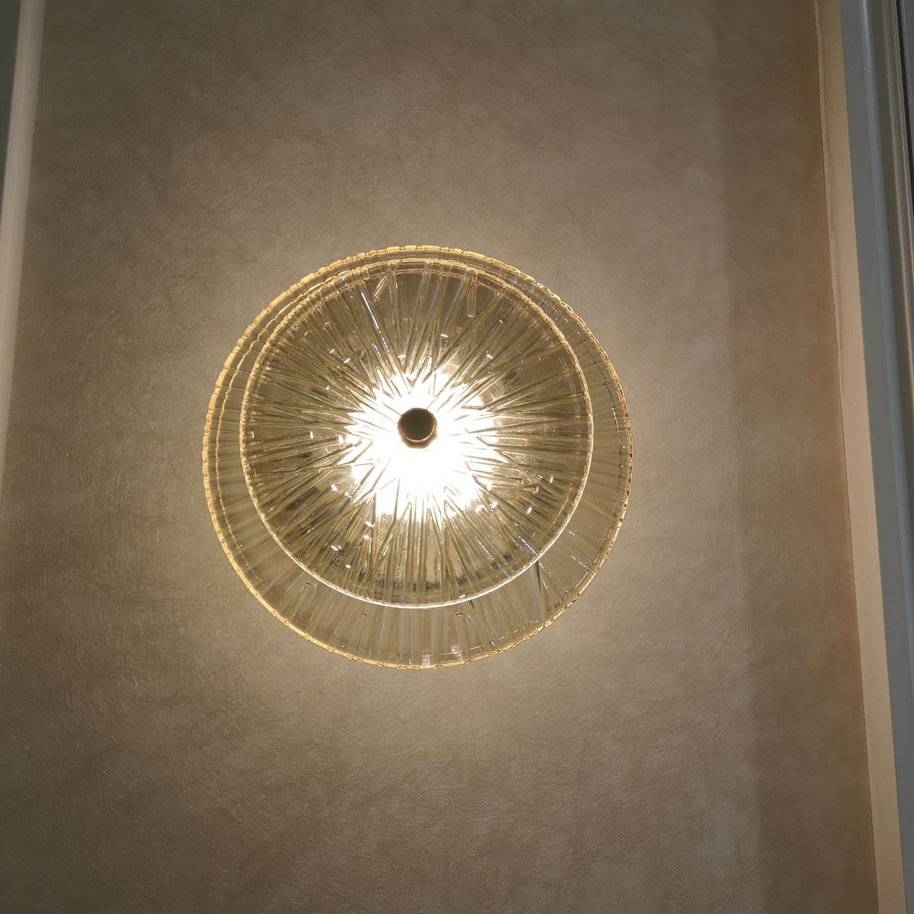 Round Crystal Wall Lamp