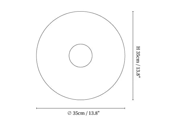 Nordic Alba Alabaster Wall Light