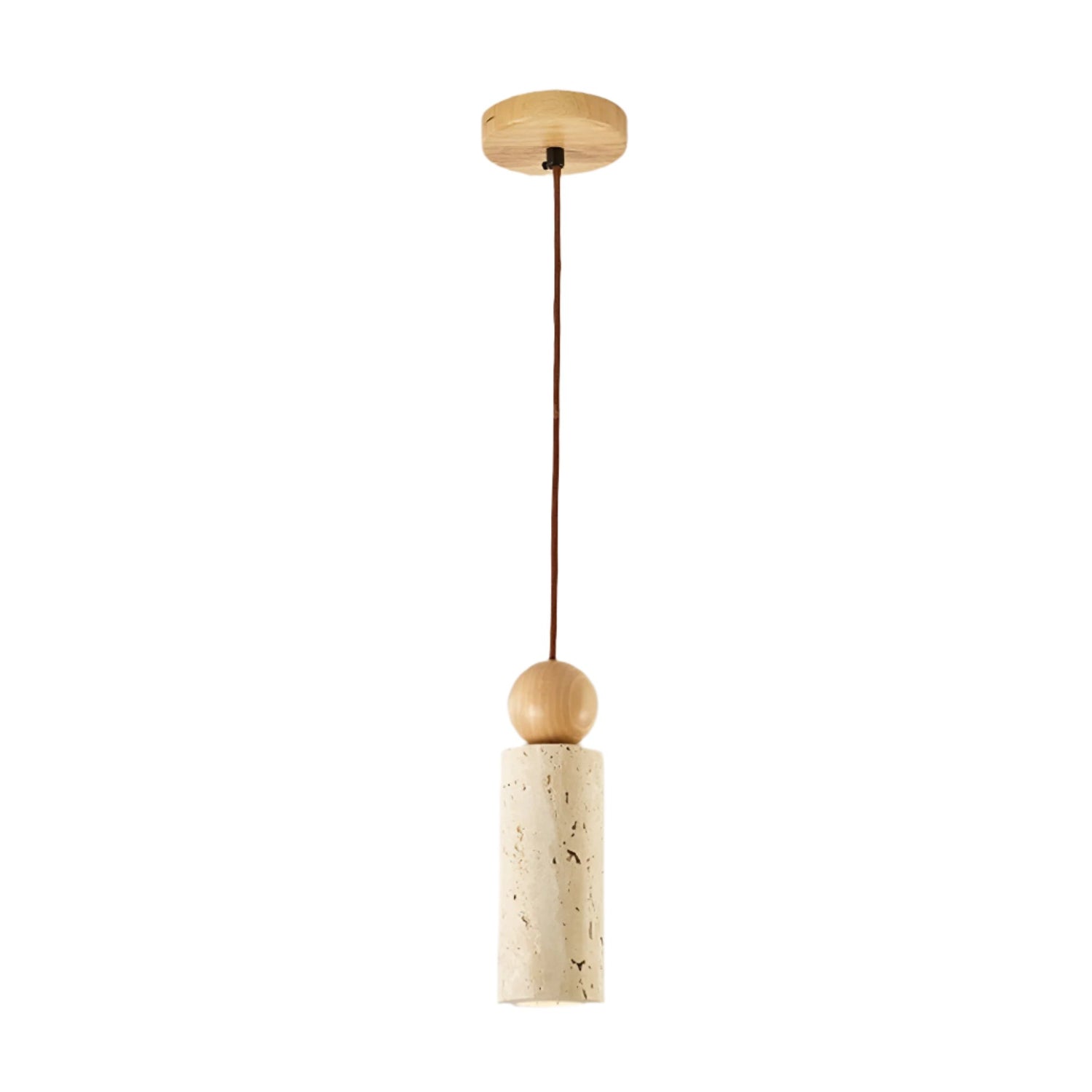 Modern Japanese Style Travertine Light