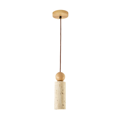 Modern Japanese Style Travertine Light