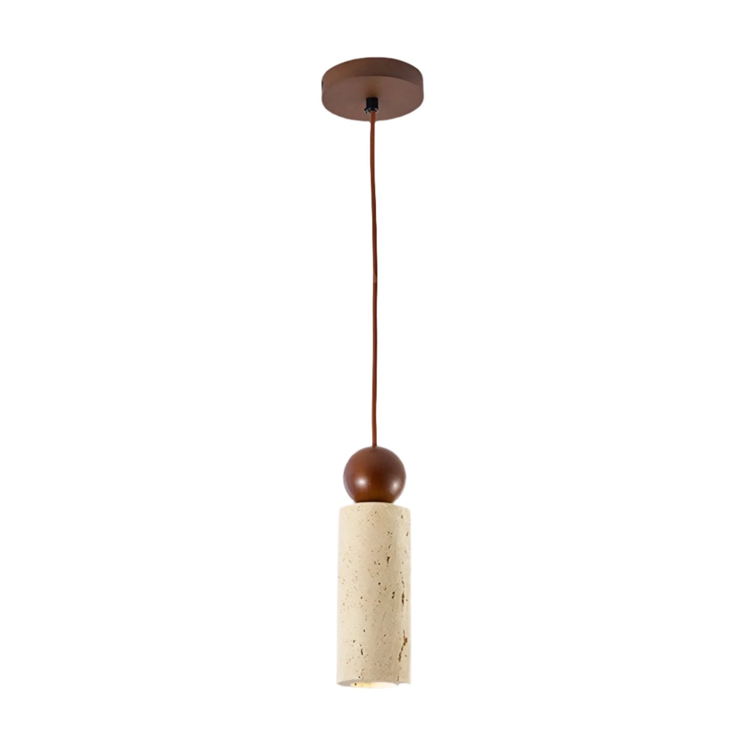 Modern Japanese Style Creative Travertine Chandelier