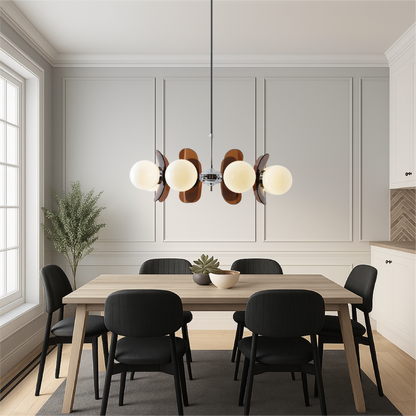 Aurelia Modern Bauhaus Glass Pendant Light