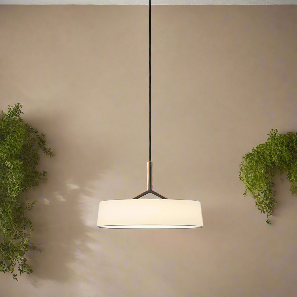 Dama Radiance Minimalist Metal Pendant Light