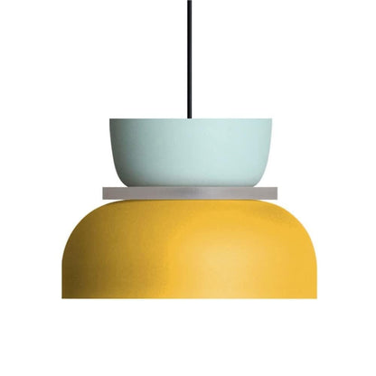 Colorful Bowl Shade Pendant Light