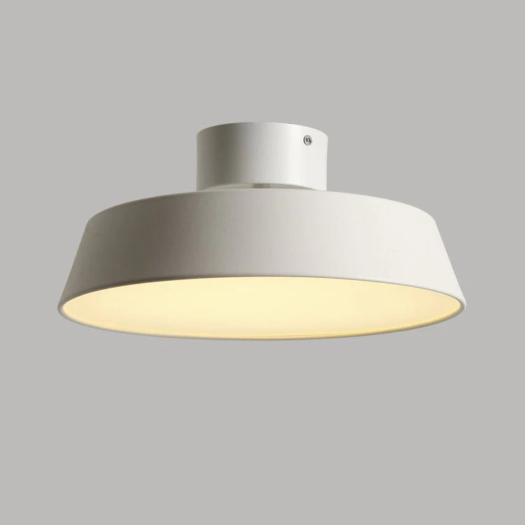 Noordse Minimalistische Ronde Aluminium LED Plafondlamp