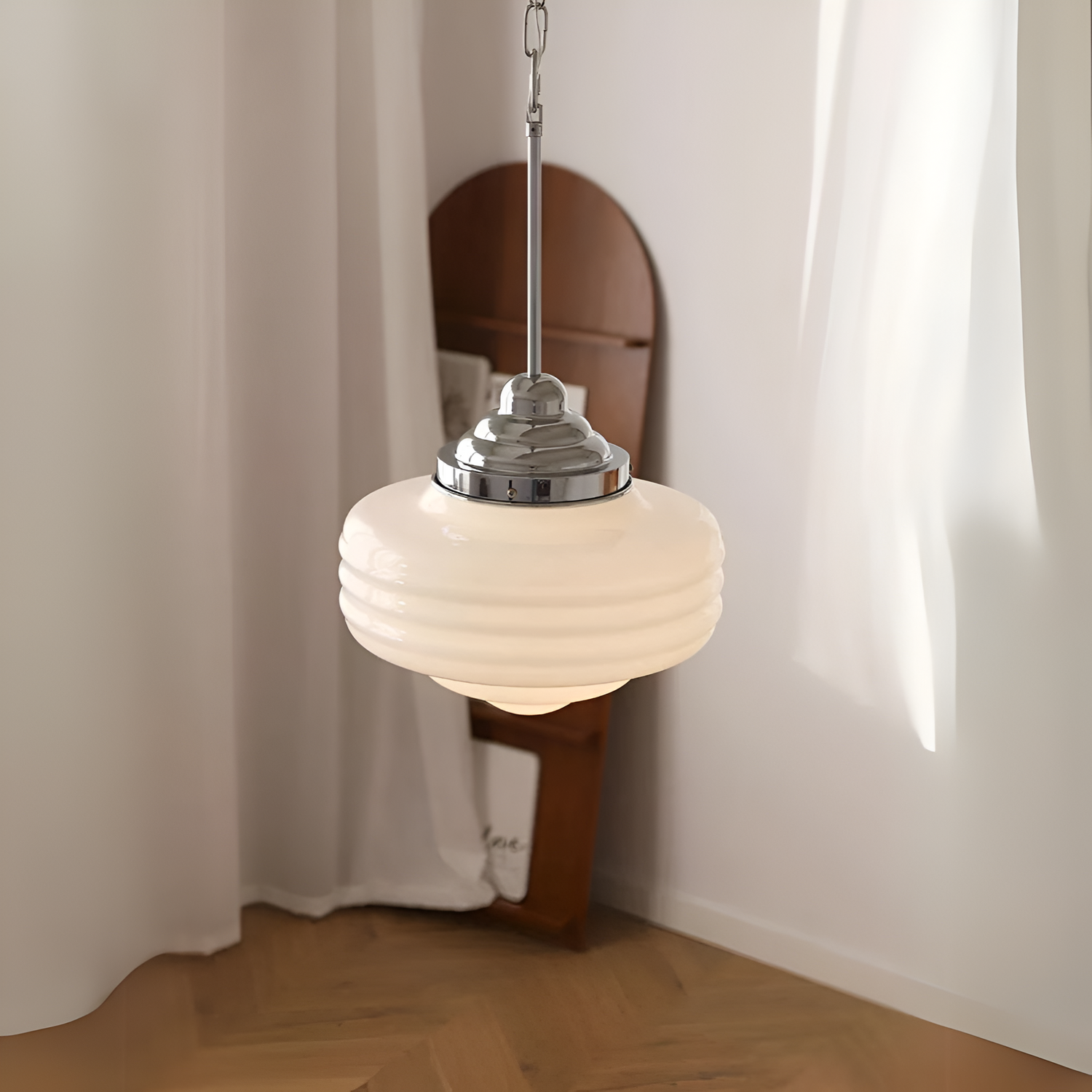 Lampe à Pendentif Minimaliste Élégance Artisanale