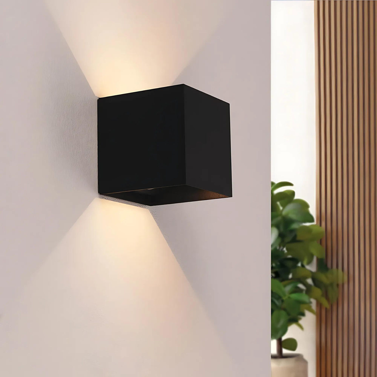 De Heldere Vierkante Oplaadbare Wandlamp