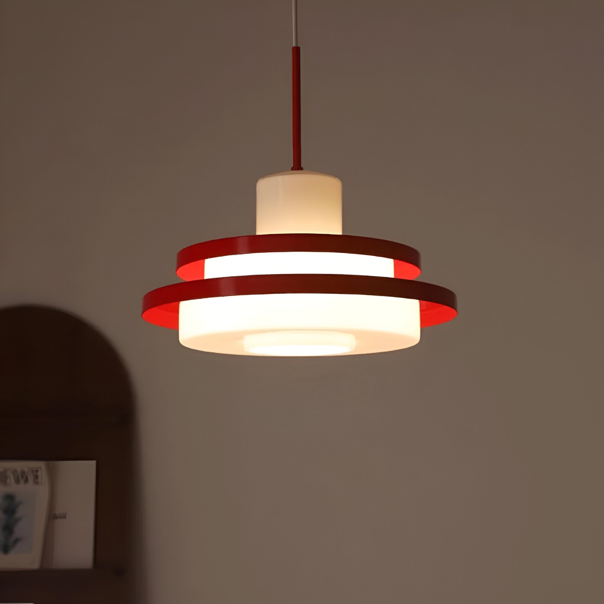 La lampe à pendentif rétro Belle Époque