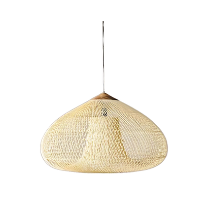 Elegant Handmade Rattan Pendant Light