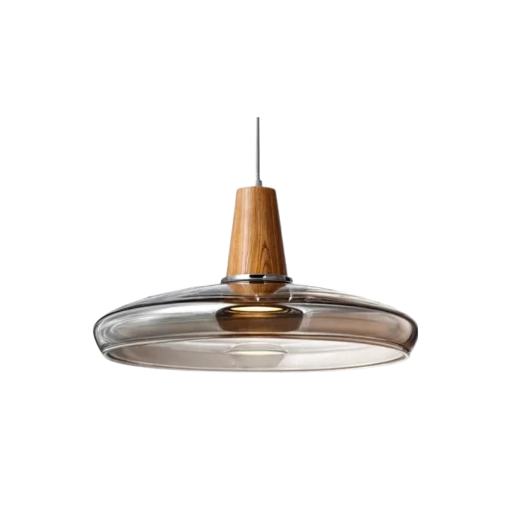 Moderne Loft Industriële Noordse Glazen Hanglamp