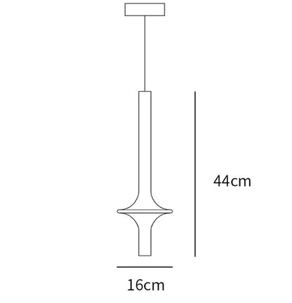 Lampada a sospensione Nordic Glass Penta Wonder