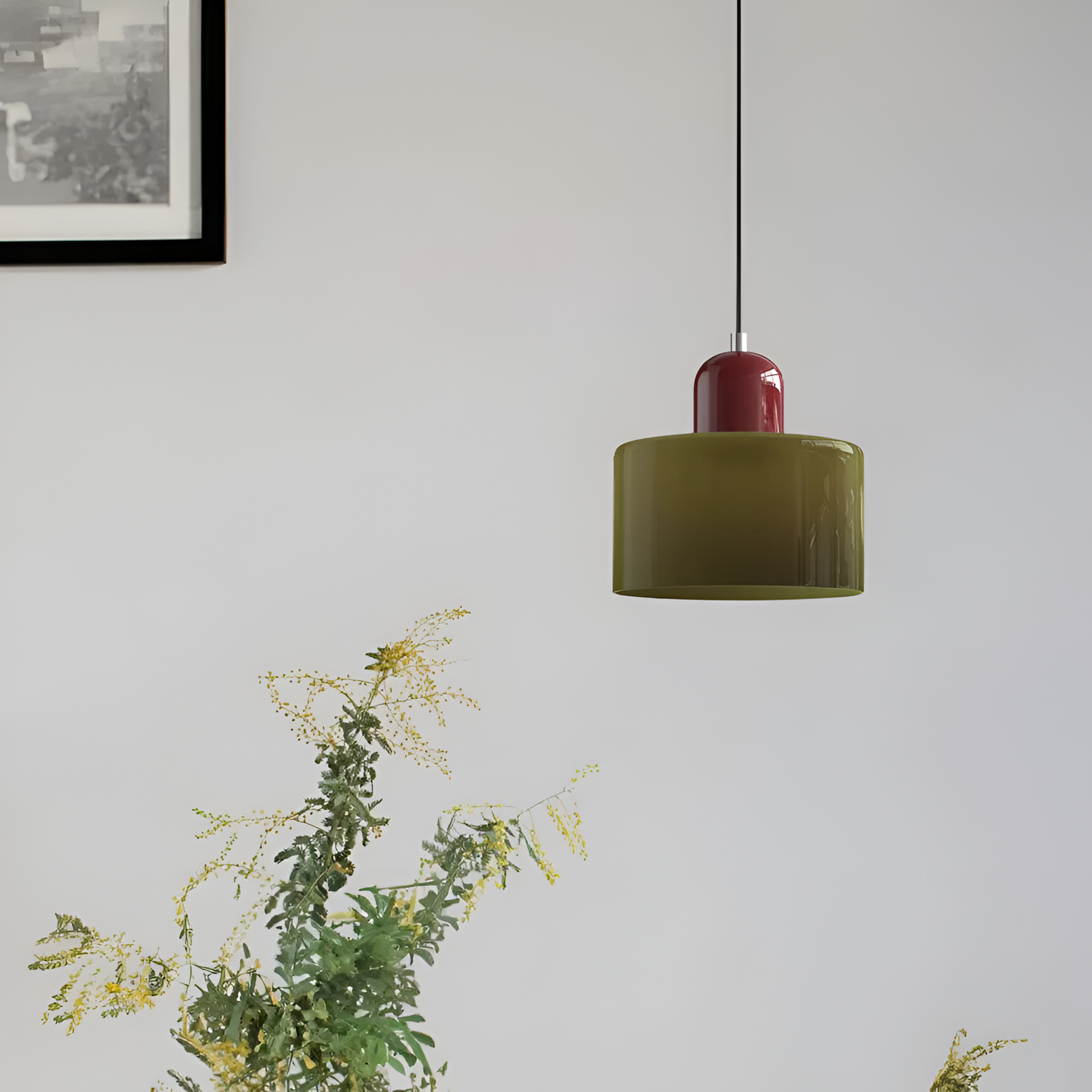 Nordic Glass Shade Pendant Light