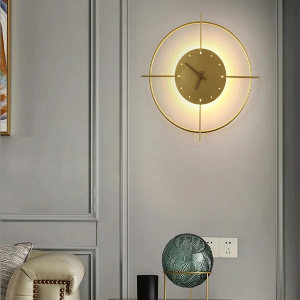 The Clock of Radiance Wall Lamp