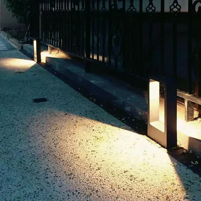 The Solar Punch Floor Lamp