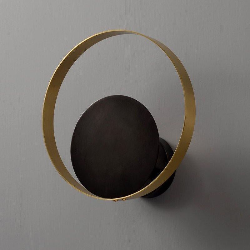 Eclipse Retro Circle Wall Lamp