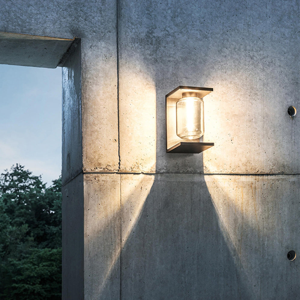 Modern Outdoor Lantern Wall Lamp