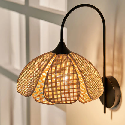 The Glow of Rattan Wall Lamp