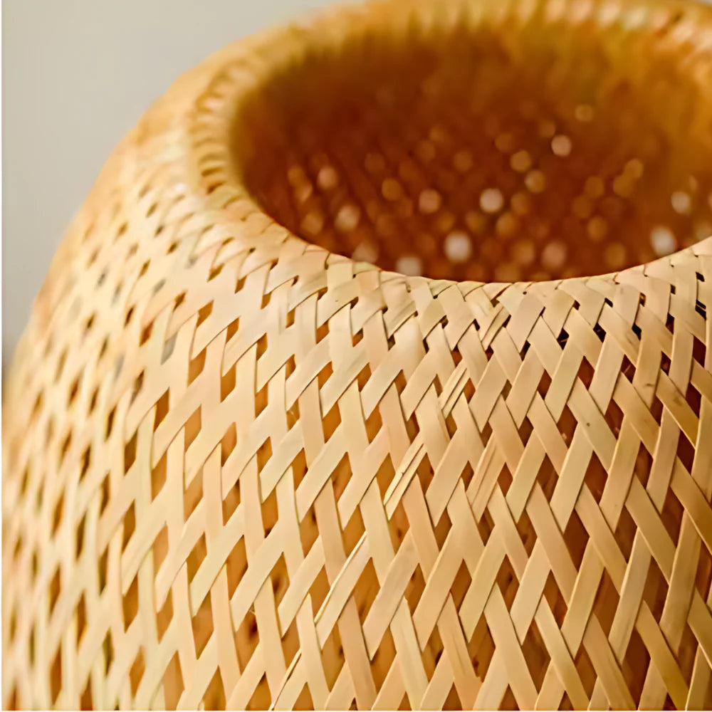 Handcrafted Sustainable Bamboo Table Lamp