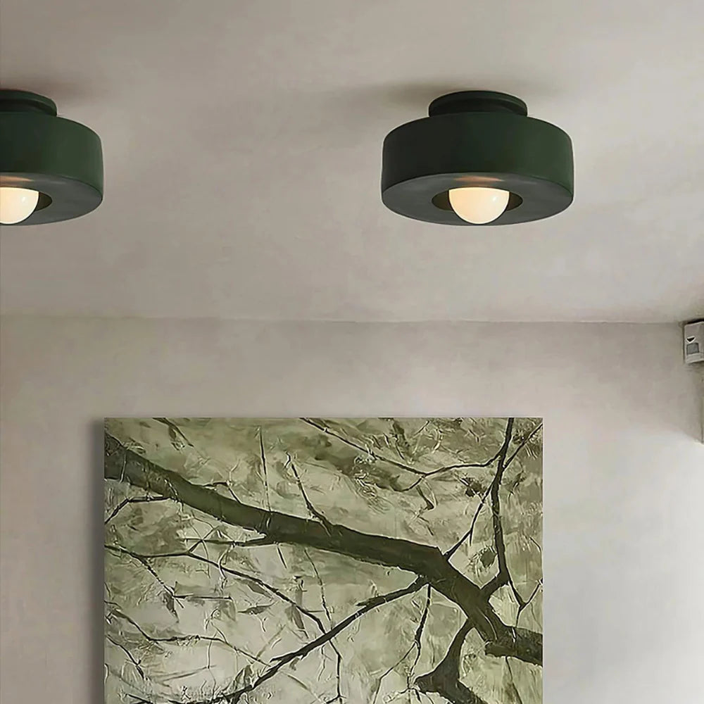 Lampada da soffitto a cerchio LED in stile nordico