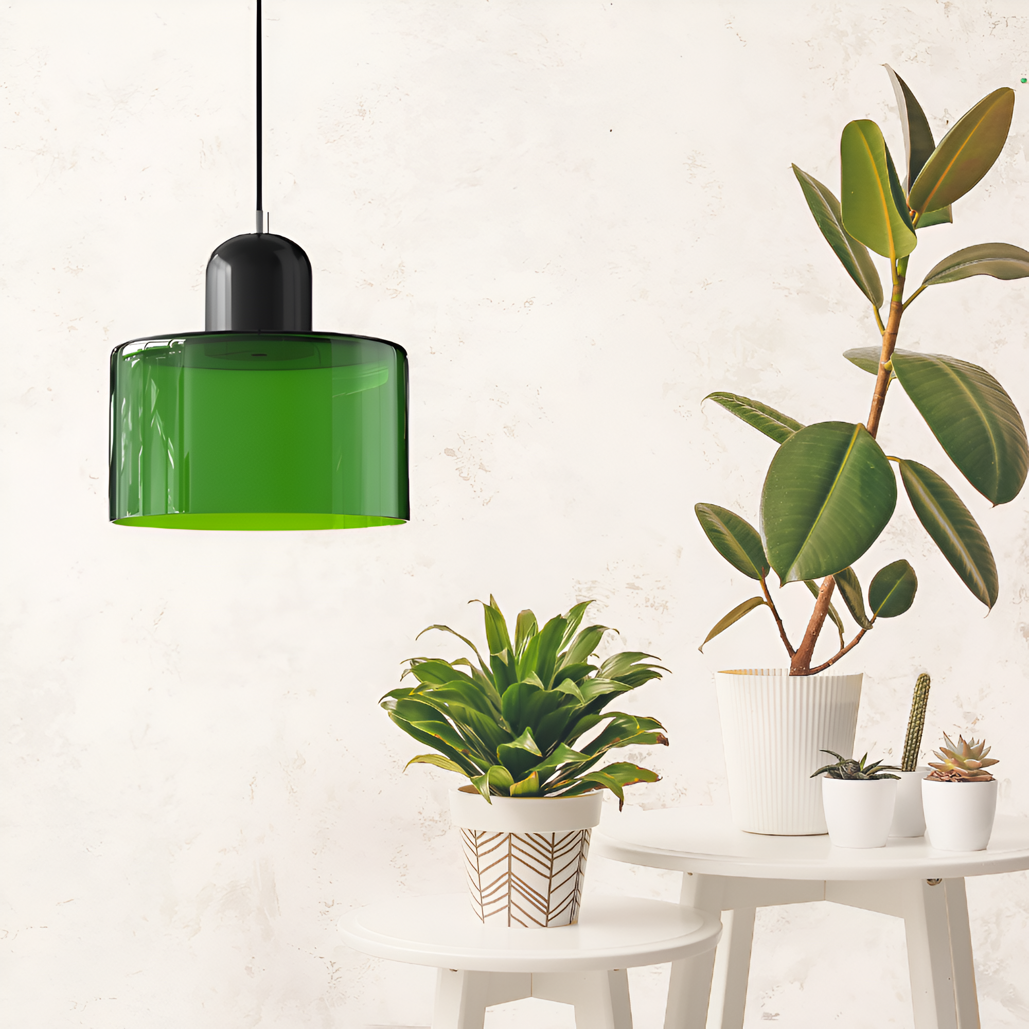 Nordic Glass Shade Pendant Light