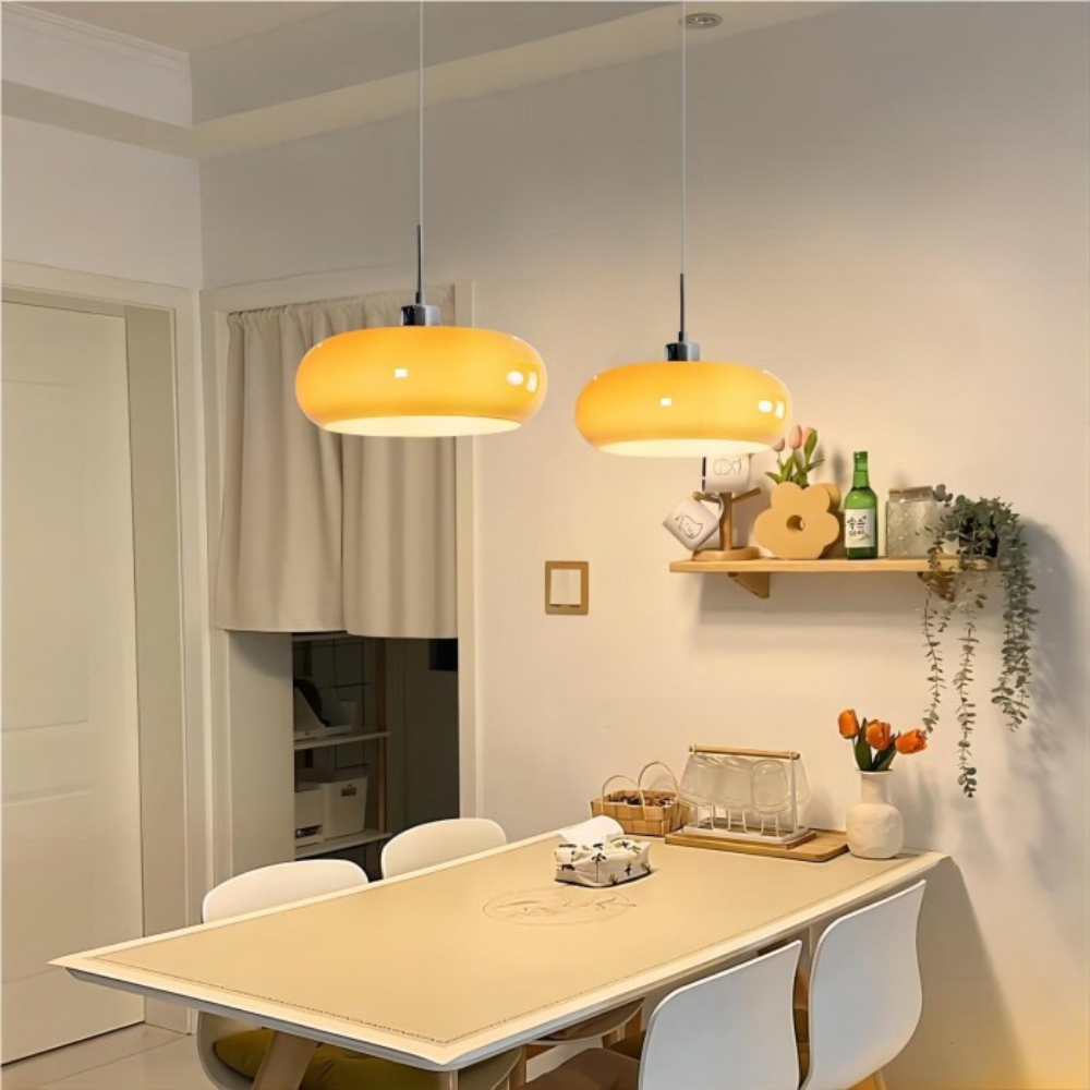 Lampada da soffitto Radiant Glow in stile scandinavo