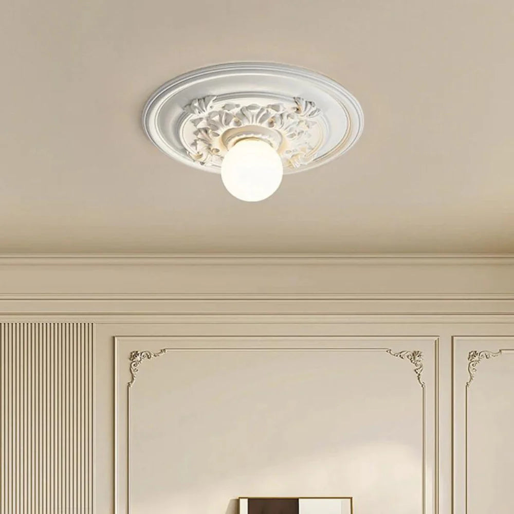 Lampada da soffitto Charm scolpita