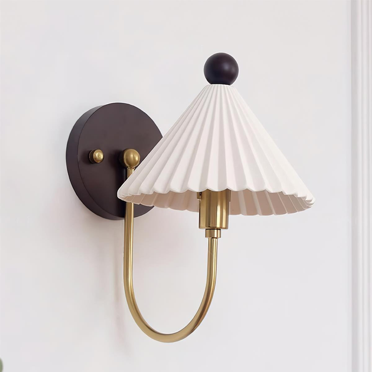 Noordse Massief Houten Bedlamp Wandlamp