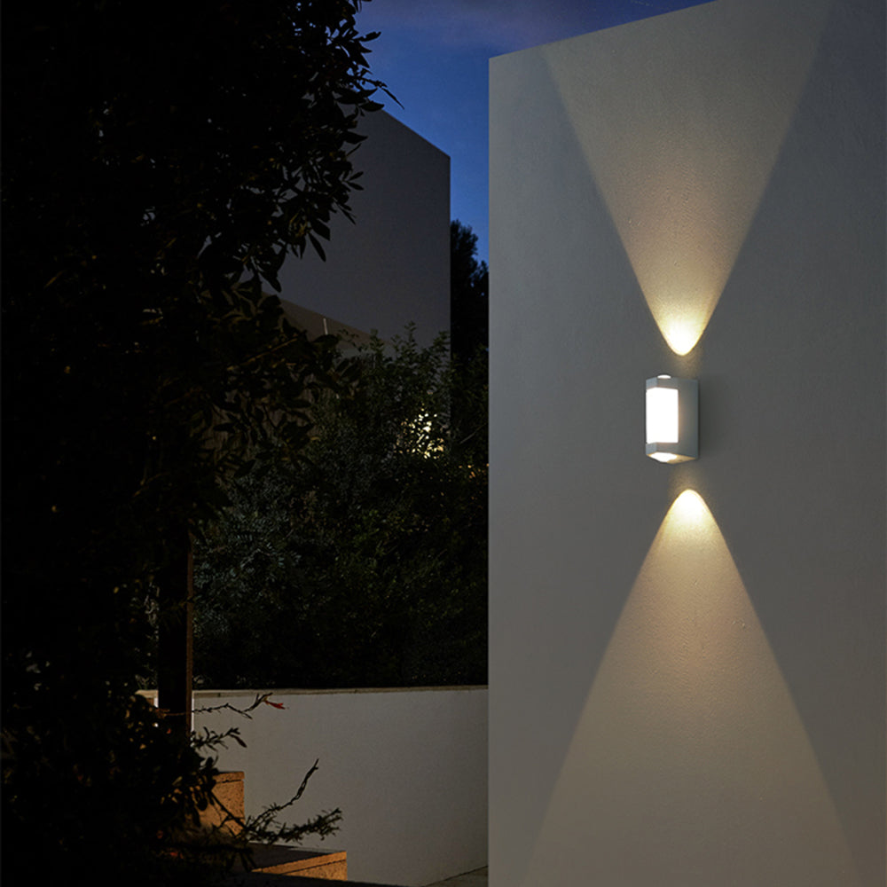 Nordic Up Down Acrylic IP65 Waterproof Outdoor Wall Lamp